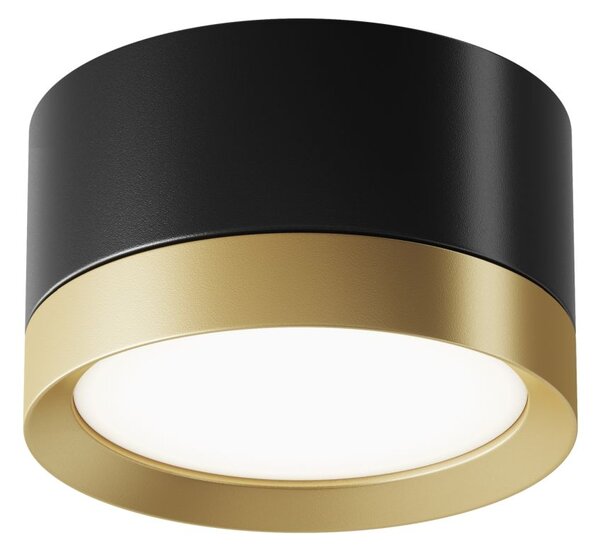 Maytoni modern spot lámpa hoop fekete arany myc086cl-gx53-srd-bg