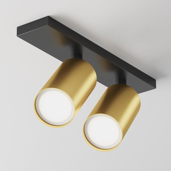 Maytoni modern spot lámpa focus s fekete arany myc051cl-u-02bmg