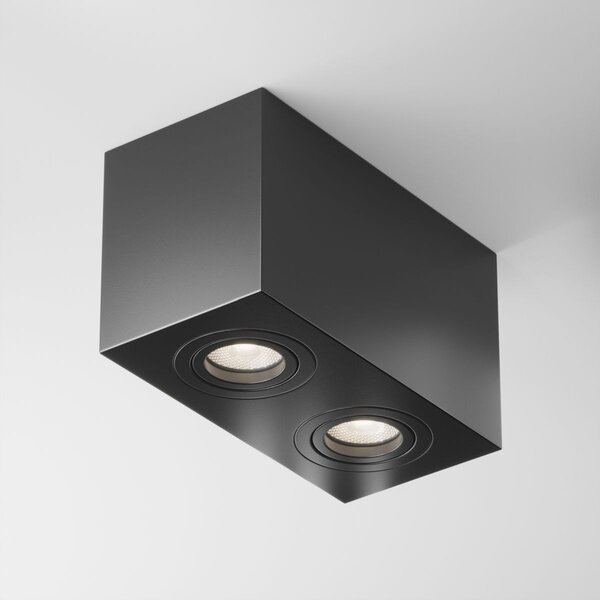 Maytoni modern spot lámpa atom fekete myc017cl-02b