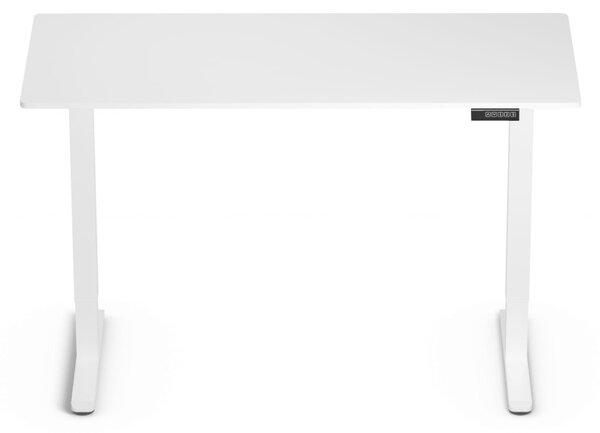 Elektromosan állítható magasságú íróasztal - 140x60cm fehér ülő-/állómunkához - LVN System Lite LV1716