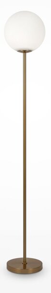 Maytoni modern állólámpa ring fehér sárgaréz mymod013fl-01bs