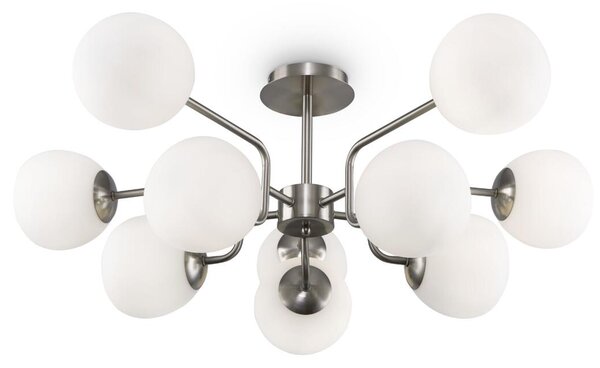 Maytoni modern mennyezeti lámpa erich fehér nikkel mymod221pl-10n