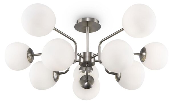 Maytoni modern mennyezeti lámpa erich fehér nikkel mymod221pl-10n