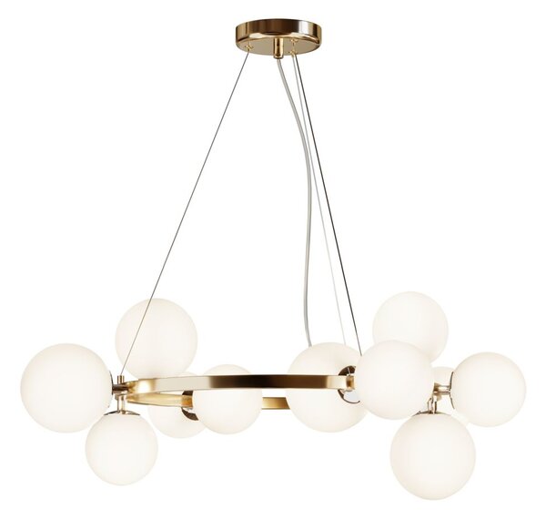 Maytoni modern függeszték dallas matt fehér arany mymod545pl-11bs