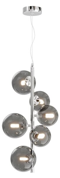 Maytoni glamour modern függeszték dallas króm füstös mymod545pl-06ch