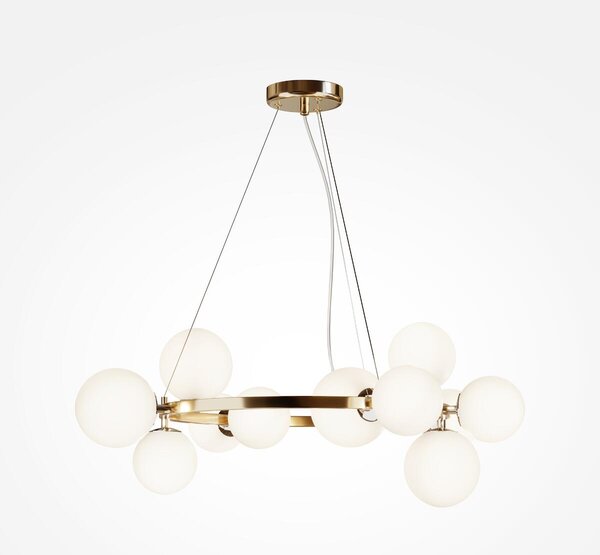 Maytoni modern függeszték dallas matt fehér arany mymod545pl-11bs
