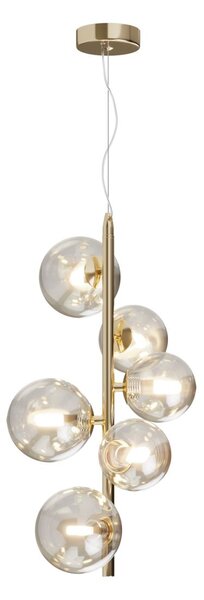Maytoni modern függeszték dallas borostyán arany mymod545pl-06g