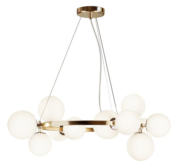 Maytoni modern függeszték dallas matt fehér arany mymod545pl-11bs