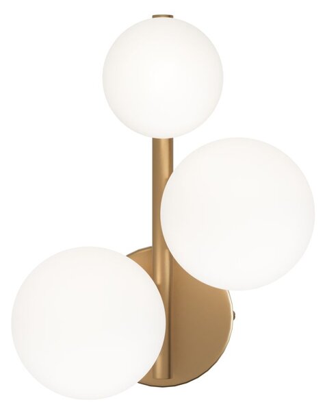 Maytoni modern fali lámpa dallas matt fehér arany mymod545wl-03bs