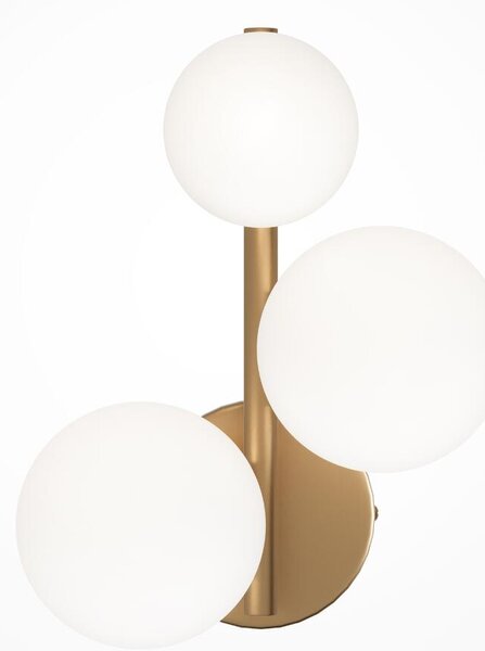 Maytoni modern fali lámpa dallas matt fehér arany mymod545wl-03bs