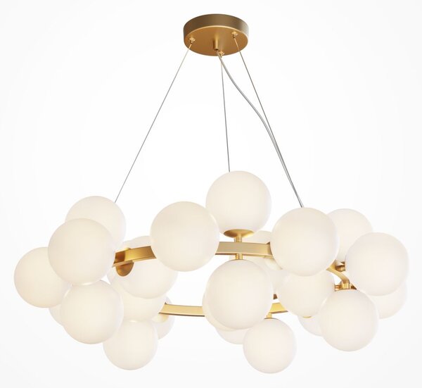 Maytoni modern függeszték dallas matt fehér arany mymod545pl-25bs