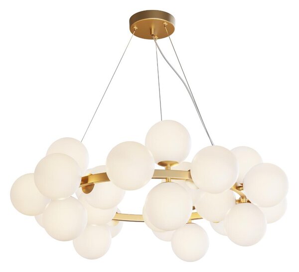 Maytoni modern függeszték dallas matt fehér arany mymod545pl-25bs