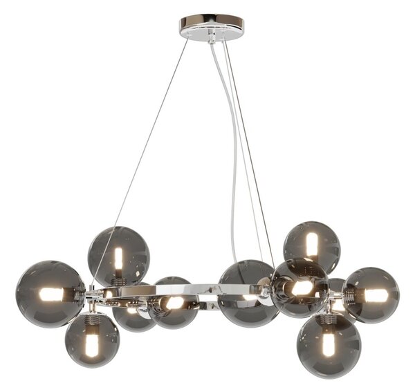 Maytoni modern függeszték dallas króm füstös mymod545pl-11ch