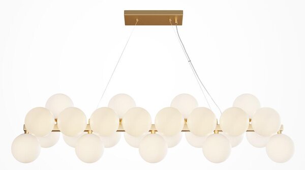 Maytoni modern függeszték dallas matt fehér arany mymod547pl-25bs