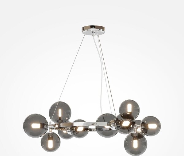 Maytoni modern függeszték dallas króm füstös mymod545pl-11ch