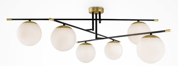 Maytoni modern mennyezeti lámpa nostalgia fehér arany mymod048cl-06g