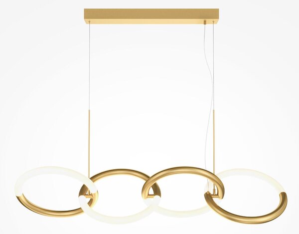 Maytoni modern függeszték node fehér arany mymod165pl-l40g3k