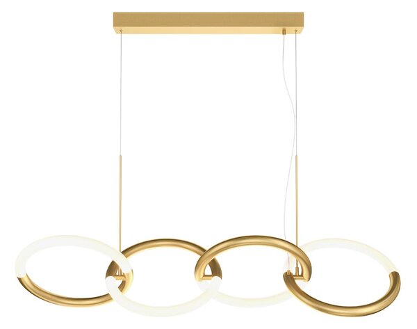 Maytoni modern függeszték node fehér arany mymod165pl-l40g3k