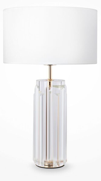 Maytoni modern asztali lámpa muse fehér arany mymod304tl-01g
