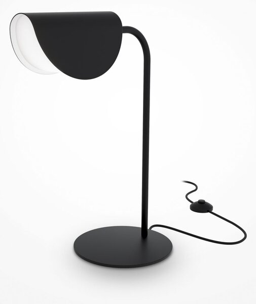 Maytoni modern asztali lámpa mollis fekete mymod126tl-01b