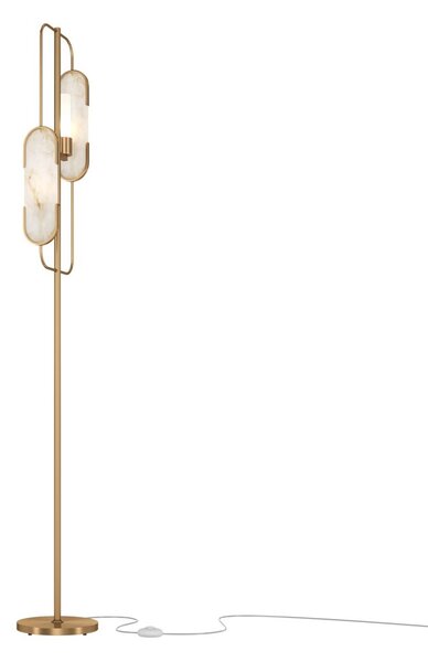 Maytoni modern állólámpa marmo fehér arany mymod099fl-02g