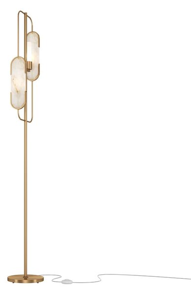 Maytoni modern állólámpa marmo fehér arany mymod099fl-02g