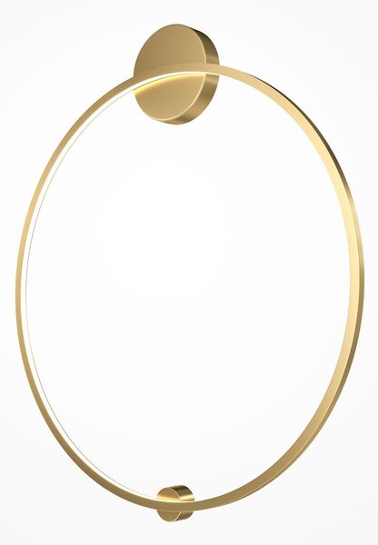 Maytoni modern fali lámpa halo sárgaréz mymod005wl-l46bsk1
