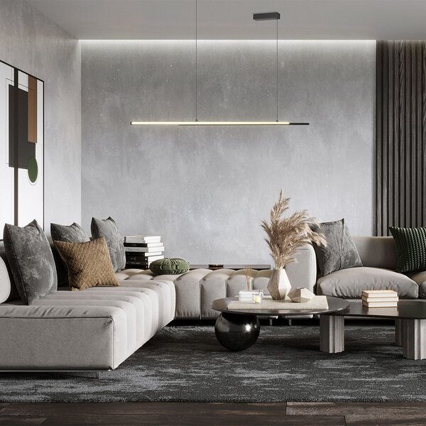 Maytoni modern függeszték halo fekete mymod005pl-l36bk