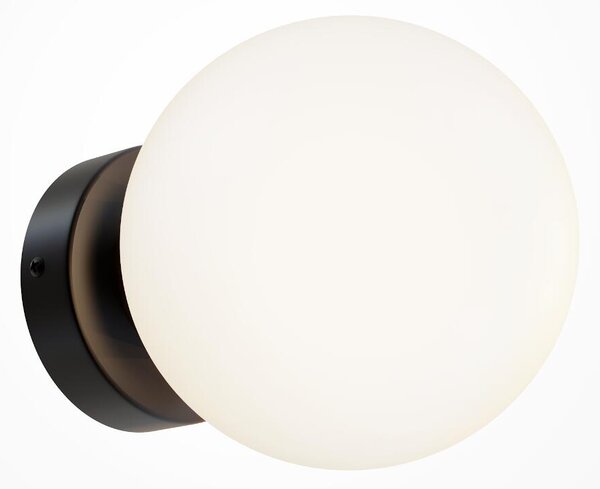 Maytoni modern fali lámpa basic form fehér matt fekete mymod321wl-01b