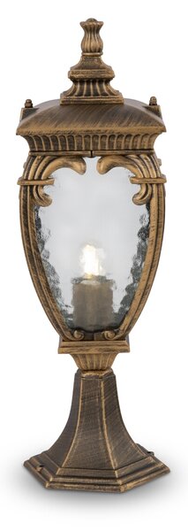 Maytoni klasszikus kültéri állólámpa fleur antik bronz fekete arany myo414fl-01gb IP44