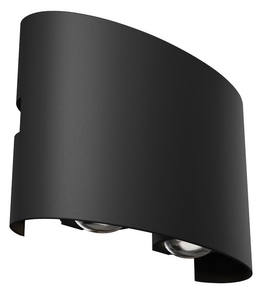 Maytoni modern kültéri fali lámpa strato fehér fekete myo417wl-l4b3k IP54