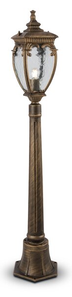 Maytoni klasszikus kültéri állólámpa fleur antik bronz fekete arany myo414fl-01gb1 IP44
