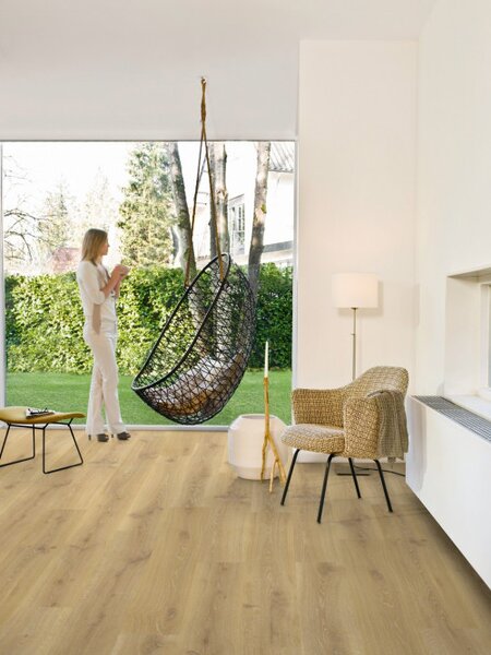 Creo - Természetes Tenessee tölgy laminált padló CRH3180 közép tölgy