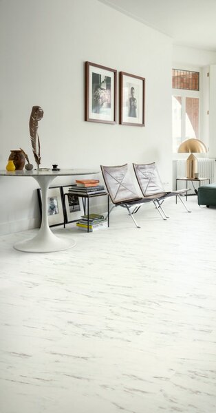 Oro Base- Fehér carrarai márvány vinyl AVSTT40136 fehér