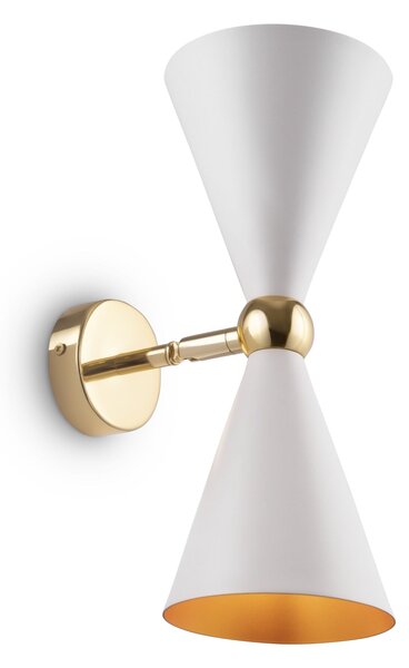 Maytoni modern fali lámpa vesper fehér arany mymod108wl-02wg