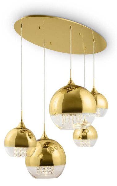 Maytoni modern függeszték fermi arany myp140-pl-170-5-g