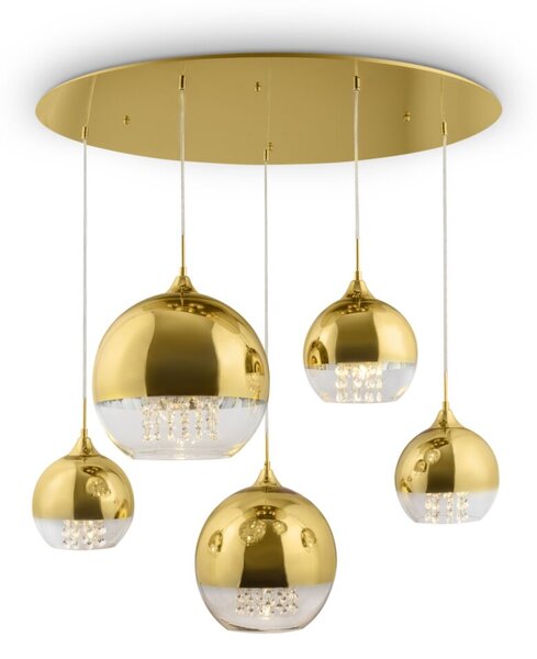 Maytoni modern függeszték fermi arany myp140-pl-170-5-g
