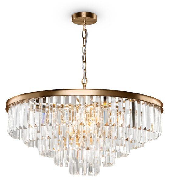 Maytoni glamour kristály függeszték revero sárgaréz mymod085pl-12bs