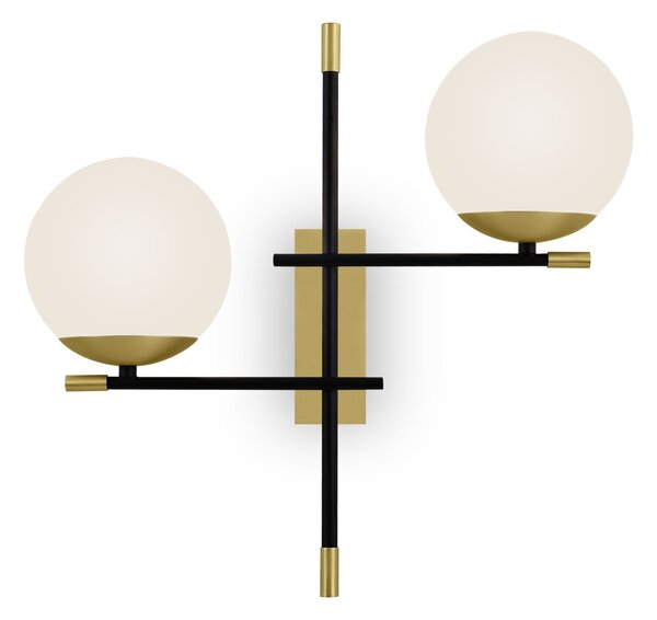 Maytoni glamour modern fali lámpa nostalgia matt arany mymod050wl-02g