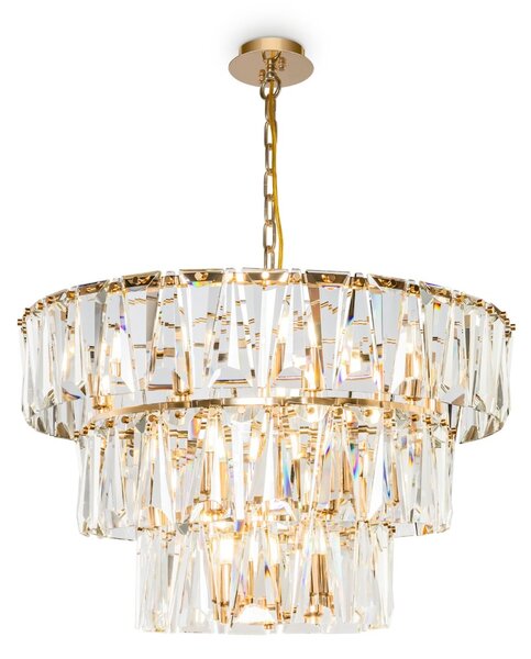 Maytoni glamour kristály függeszték puntes arany mymod043pl-18g