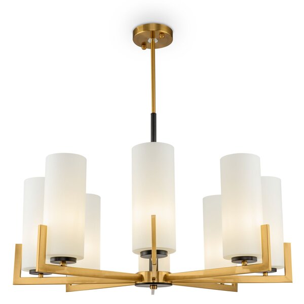 Maytoni glamour modern csillár fortano sárgaréz mymod089pl-08bs