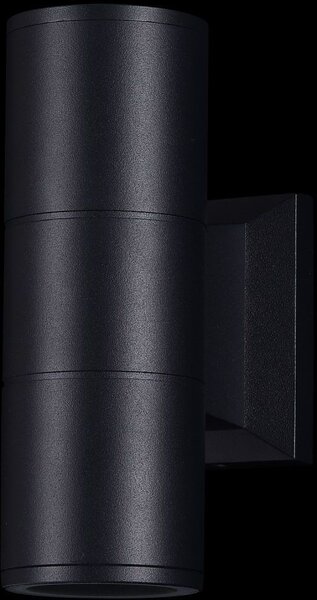 Maytoni modern kültéri fali lámpa bowery fekete myo574wl-02b IP54