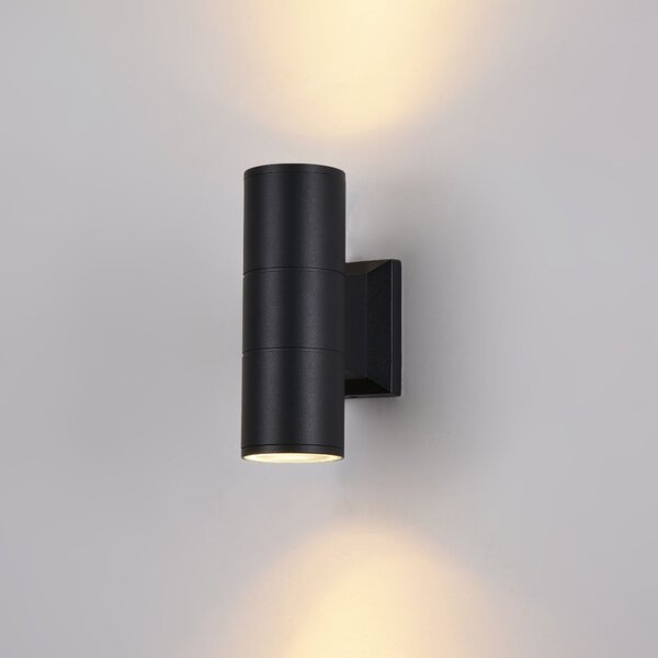 Maytoni modern kültéri fali lámpa bowery fekete myo574wl-02b IP54