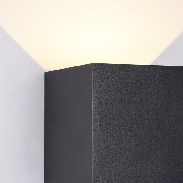 Maytoni modern kültéri fali lámpa fulton fekete myo572wl-l6b IP54