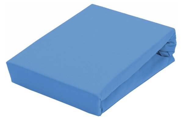 Aga lepedő JERSEY 90x200 cm Lepedő színe: Világoskék
