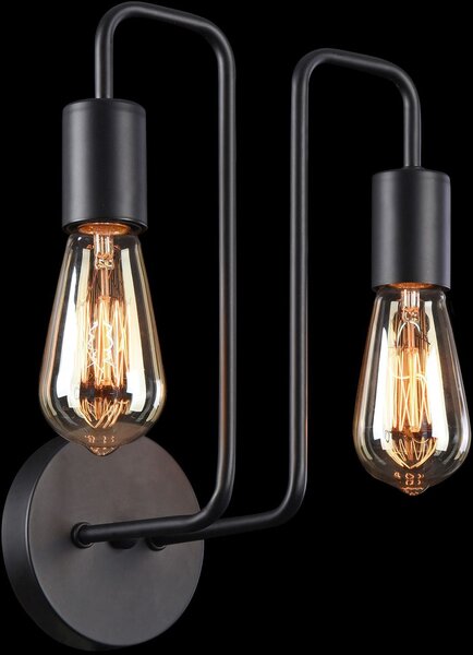 Maytoni modern vintage fali lámpa gilbert fekete myt532wl-02b