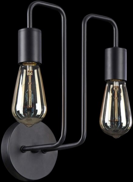 Maytoni modern vintage fali lámpa gilbert fekete myt532wl-02b