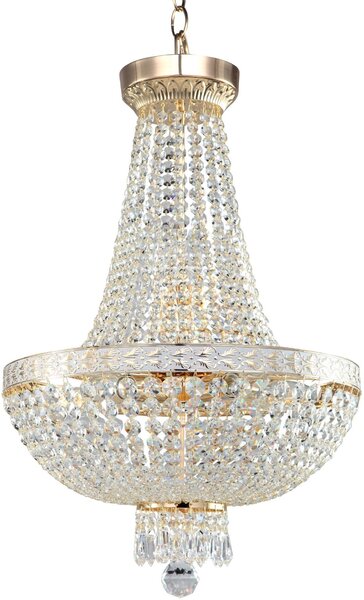 Maytoni glamour klasszikus kristály csillár bella arany mydia750-tt40-wg