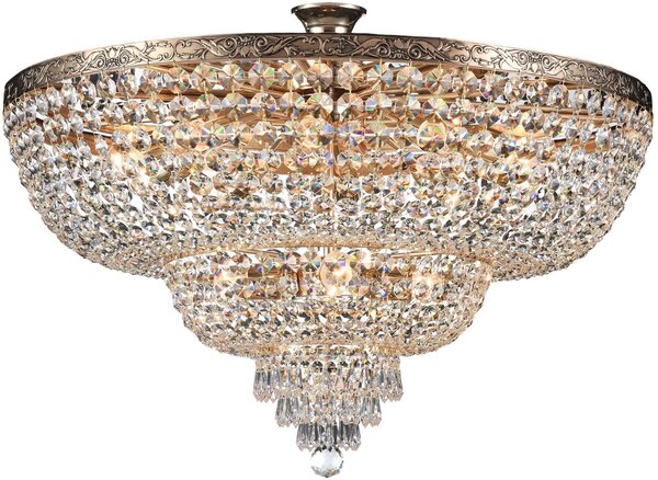 Maytoni glamour klasszikus kristály mennyezeti lámpa palace antik arany mydia891-cl-14-g