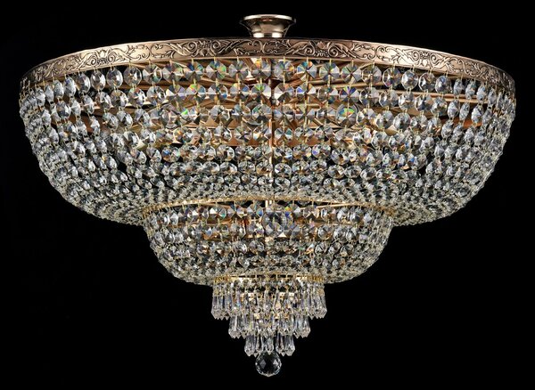 Maytoni glamour klasszikus kristály mennyezeti lámpa palace antik arany mydia891-cl-14-g